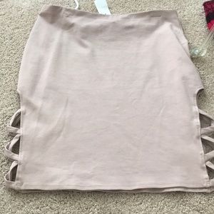 Nude skirt!